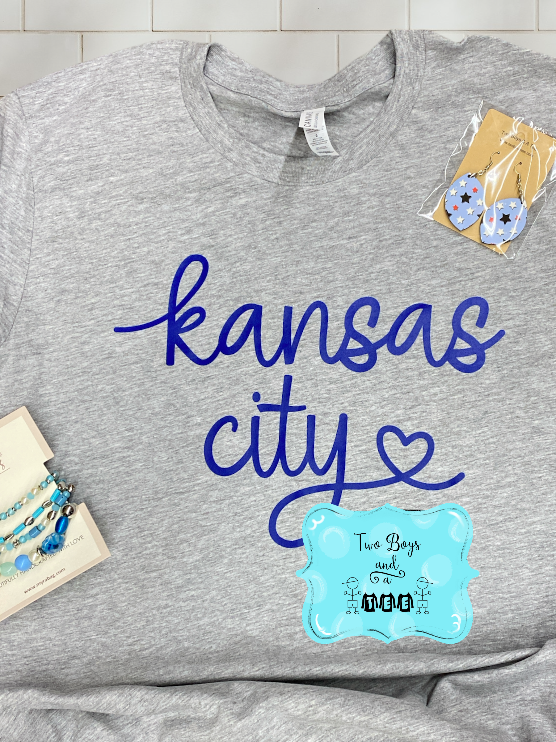 KC Royals  Two Boys & A Tee *Free Shipping on orders $75 and over