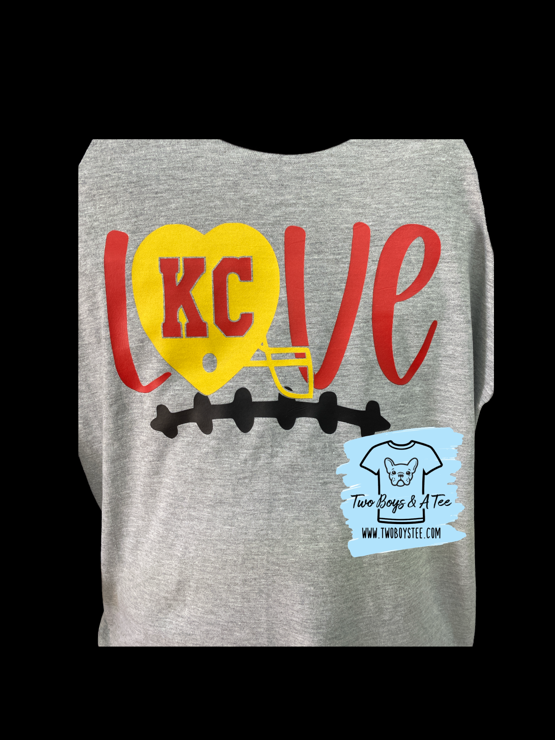 KC Chiefs  Two Boys & A Tee *Free Shipping on orders $75 and over