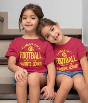 KC Chiefs  Two Boys & A Tee *Free Shipping on orders $75 and over